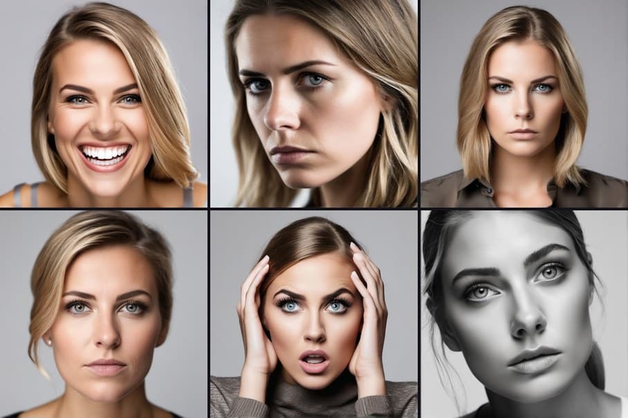 Character Expressions — AI generated result